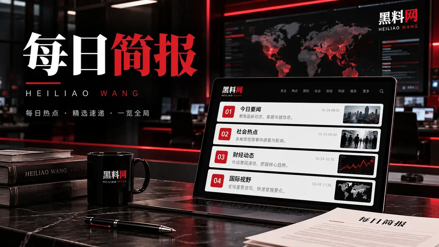 每日简报信息梳理配图